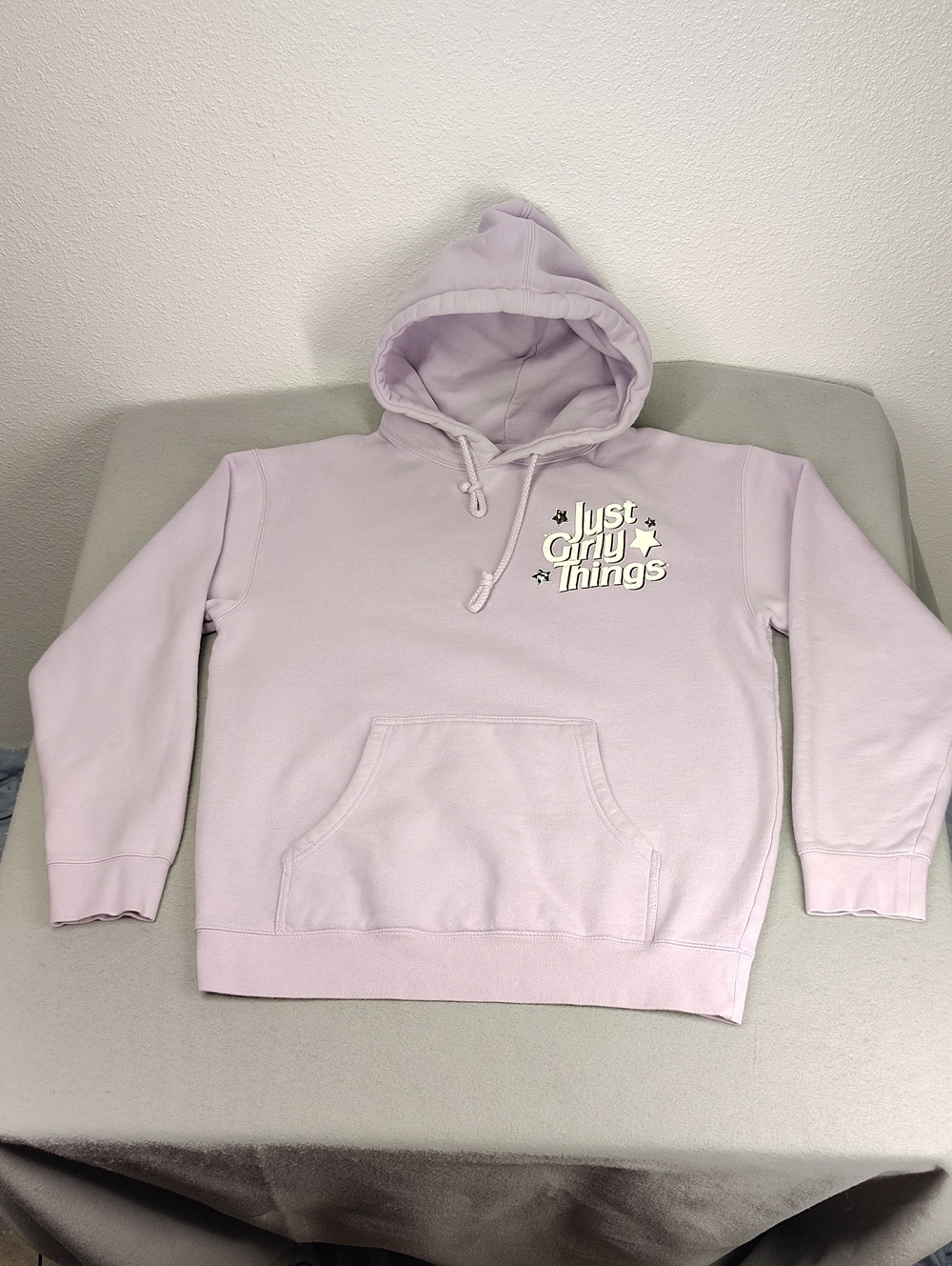 Lavender Fanjoy Colleen Ballinger "Just Girly Things" Hoodie Size M